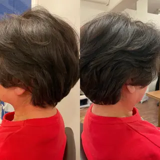 ショート 加藤 泰輔のヘアスタイル