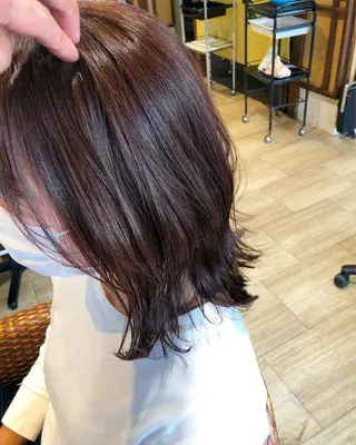 ミディアム カラー メンズパーマ/ スパイキー/神田正紀のヘアスタイル