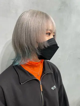 カラー 🩷hair salon dot. tokyo color 🩷所属・ハイトーンカラー ⌇Hao 🎀✮のヘアスタイル