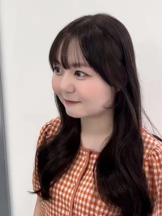 ロング ♡ナチュラルガーリー ♡ベージュ♡RINAのヘアスタイル