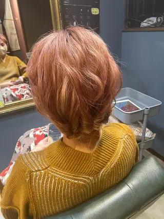 ヘアアレンジ hair  make echo所属・hair make echo滿木あい花のヘアスタイル