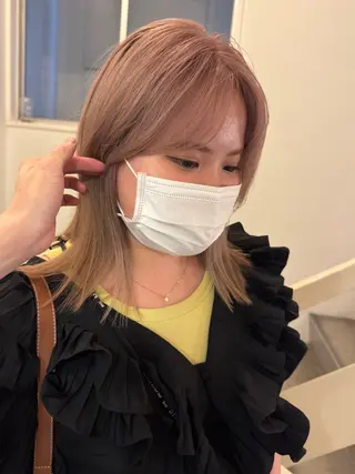 ミディアム カラー GO TO DAY SHAIRE SALON SHIBUYA SOL所属・全ての施術得意です✨ 早坂僚太のヘアスタイル