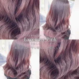 カラー 🌈ハイトーン×暗髪 🦄TAKUMI🦄のヘアスタイル