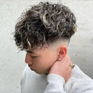 ショート カラー メンズ Lond GULLMAN所属・高橋大和/ メンズ特化美容師のヘアスタイル