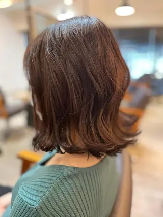 ミディアム 柏/春日竜次 /髪質改善縮毛矯正のヘアスタイル