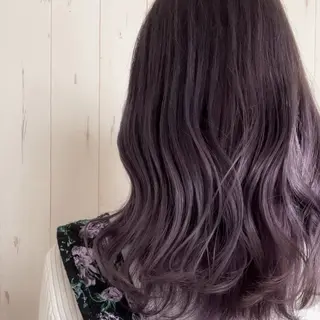 セミロング カラー カラー/韓国レイヤー /ブリーチ/hinaのヘアスタイル