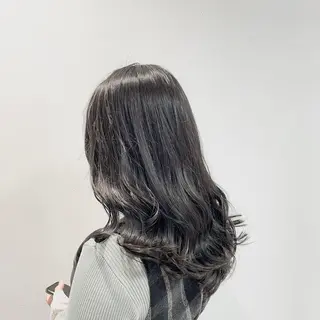 セミロング カラー 💫小顔カット TAROのヘアスタイル