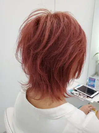 カラー ショート 倉持 龍歩のヘアスタイル