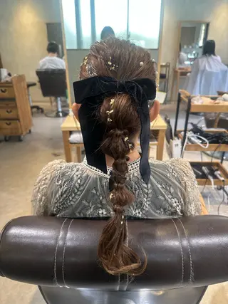 ヘアアレンジ 🦋艶モテカラー/ヘ アセット🦋YURIのヘアスタイル