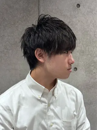 ショート メンズ METS CRAFT HAIR所属・メンズ専門/パーマ/ フェード/REOのヘアスタイル