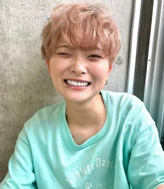 ショート doorbell hair living所属・door bell 心斎橋のヘアスタイル