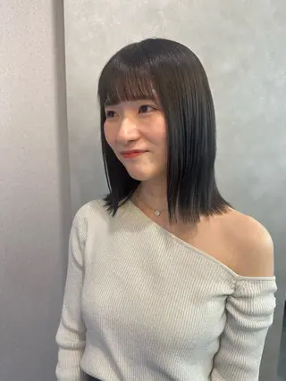 ミディアム 👼レイヤー/外苑前 /うる艶/リカ👼のヘアスタイル