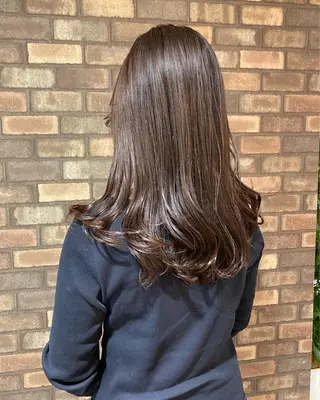 セミロング 髪質改善&デザイン専門店Retto:天王寺阿倍野店所属・髪質改善/デザイン/ 天王寺/奥野和広のヘアスタイル