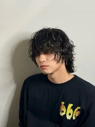 ミディアム カラー パーマ メンズ 🔥メンズパーマ特化 🔥店長中村雄樹のヘアスタイル