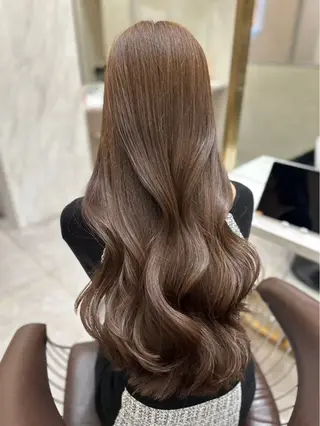 ミディアム カラー ✨透明感カラー✨ ウメダナオヤのヘアスタイル