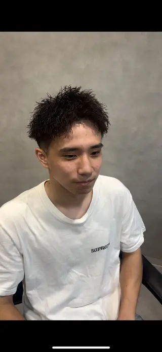 パーマ メンズ 33〖SASA〗大阪店所属・西野 翔太のヘアスタイル