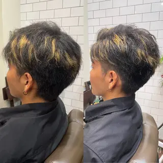 メンズ トレサンパ所属・💈トレサンパ 💈金山駅✂︎愛実のヘアスタイル