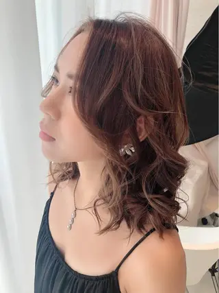 ミディアム カラー ヘアアレンジ UNIX Mark Is みなとみらい店【ユニックス】所属・UNIX N.horiiのその他イメージ