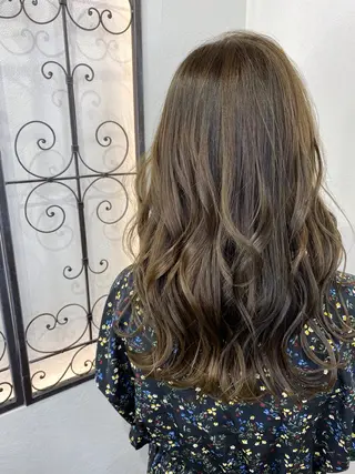 ロング カラー AVANCEなかもず店所属・AVANCE 長尾 尚悟のヘアスタイル