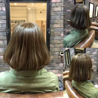 ショート カラー olga所属・松尾謙佑【ハイライト LEDエクステ】のヘアスタイル