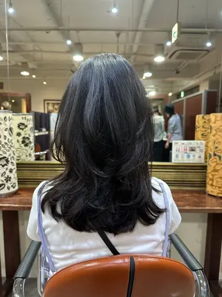 ミディアム 美容室BRAVE柏東口店所属・🍃メンズ募集🍃 酒井隼のヘアスタイル