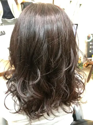 セミロング カラー ヘアサロン モカ所属・石塚 浩のヘアスタイル