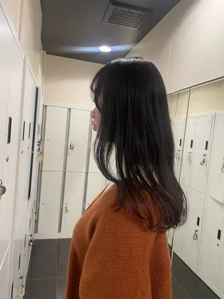 ロング ハイトーン/パーソナ ルカラー診断・ユキノのヘアスタイル