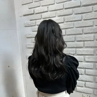 セミロング メンズパーマ 本多のヘアスタイル