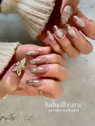 ネイル haha@ ruruのネイルデザイン