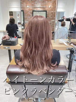 ロング カラー 艶髪カラー 渡辺岳也のヘアスタイル