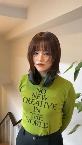 ショート カラー soigné所属・カットモデル募集 /RIO🩰のヘアスタイル