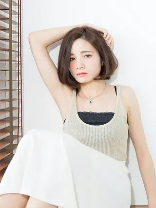 ショート ミディアム カラー 佐々木 政徳のヘアスタイル