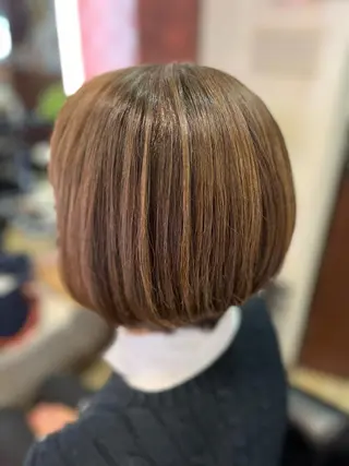 ショート カラー エル美容室所属・織田 英之のヘアスタイル