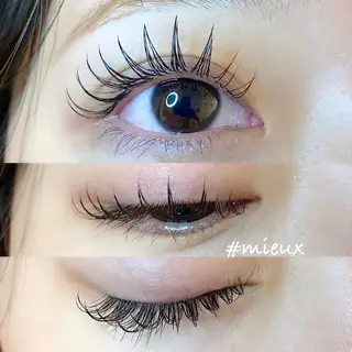 マツエク・マツパ mieux _パリエク♡LED♡のマツエク・マツパデザイン