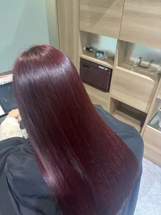 ロング カラー meuche…lego【ミューシェ】所属・西村 春菜のヘアスタイル