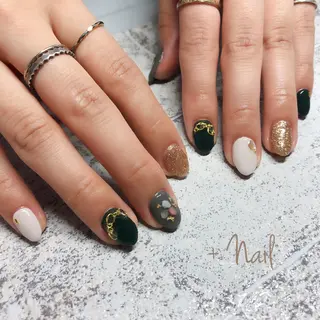 ネイル Aim* 深爪・自爪育成専門店のネイルデザイン