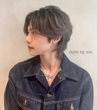 カラー メンズ 韓・中華美女ヘア 🇰🇷×🇨🇳のヘアスタイル