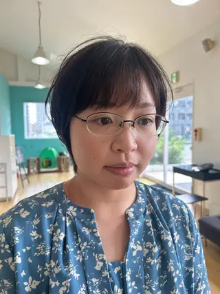 ショート 松尾 乾伸のヘアスタイル