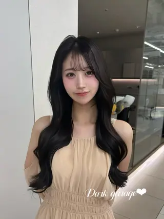 ロング カラー さつき/モテガーリー /透明感カラーのヘアスタイル