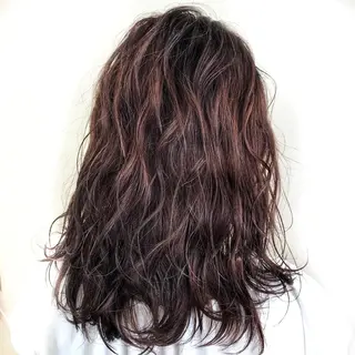 ミディアム カラー パーマ エリア人気No.1 美容室Ash西船橋のヘアスタイル