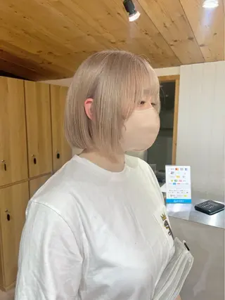 ミディアム 暖色カラー/レイヤー カット☁️MEI☁️のヘアスタイル