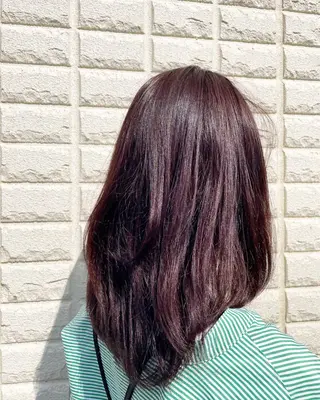 ロング カラー L-Blossom北上尾所属・大塚 しおりのヘアスタイル