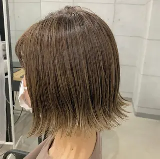 ショート カラー 髪質改善色素改善特化 keiのヘアスタイル