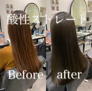 ロング 【酸性ストレート】 宮下和明のヘアスタイル