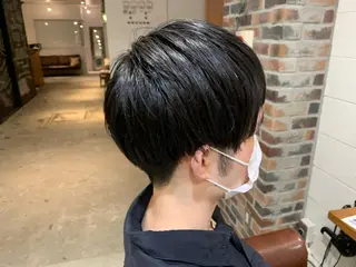 ショート メンズ ショート🌼パーマ 本間正子のヘアスタイル