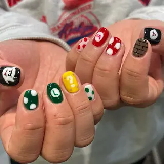 ネイル ボブ/暖色カラー コウボヒカルのヘアスタイル