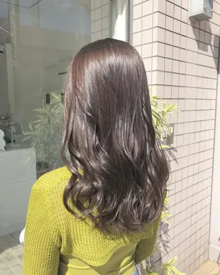 セミロング カラー MignonS 仙幸 大輔のヘアスタイル