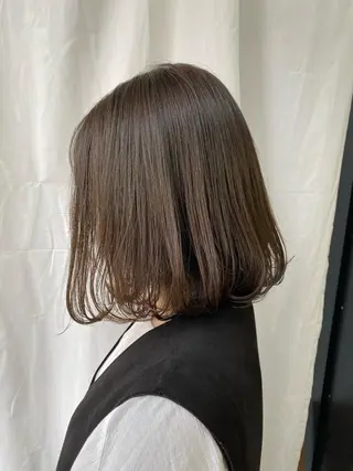 ミディアム カラー 🎀taro ブリーチなしカラーのヘアスタイル