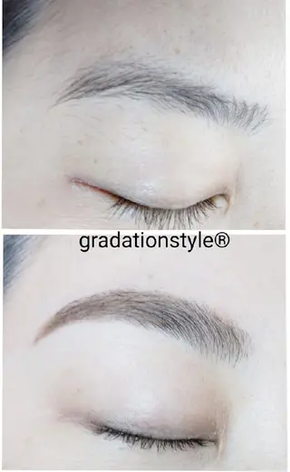 アイブロウ 🎼グラデーション スタイル札幌♫*⁠✧のマツエク・マツパデザイン