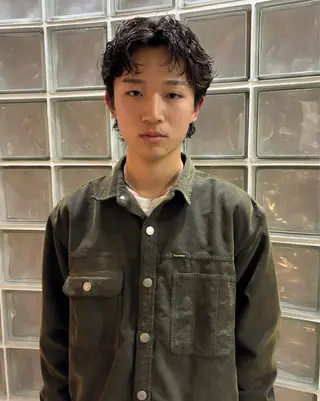 パーマ メンズ 松村明門/メンズ カット/メンズパーマのヘアスタイル